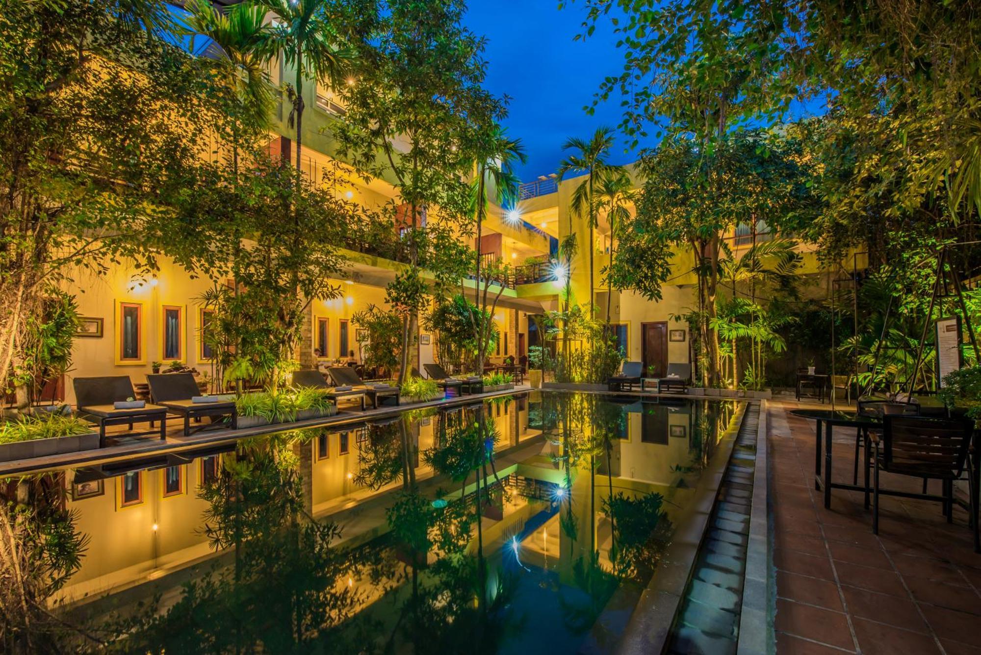 Samnak Lounge Hotell Siem Reap Exteriör bild
