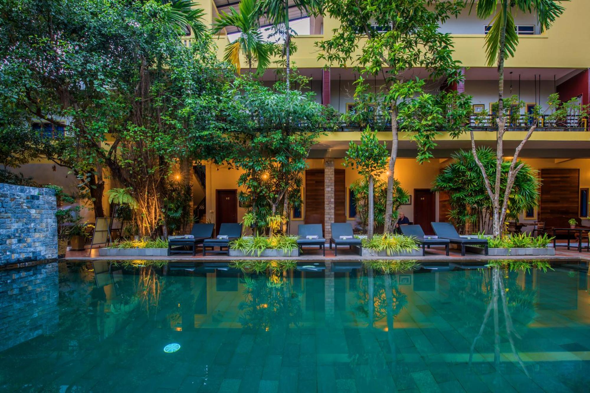 Samnak Lounge Hotell Siem Reap Exteriör bild