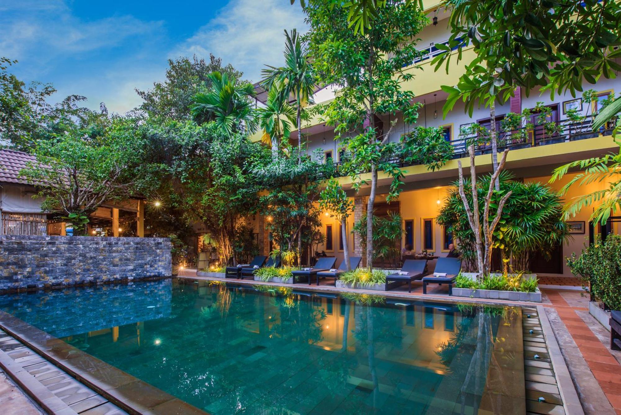 Samnak Lounge Hotell Siem Reap Exteriör bild